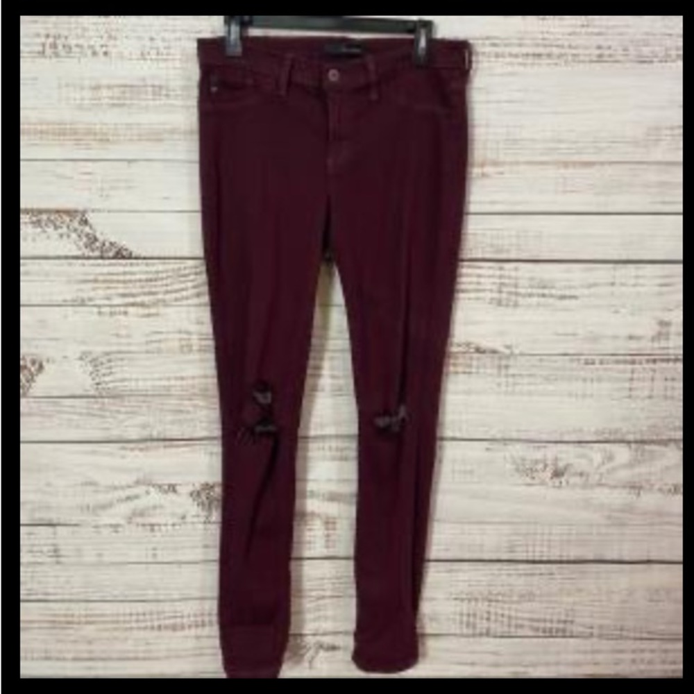 KanCan maroon jeans